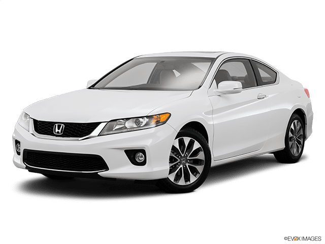 White car on black background
