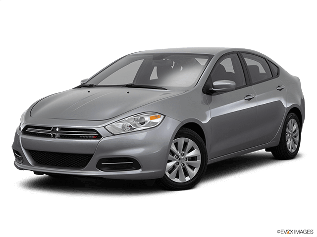 Modern silver sedan, isolated view