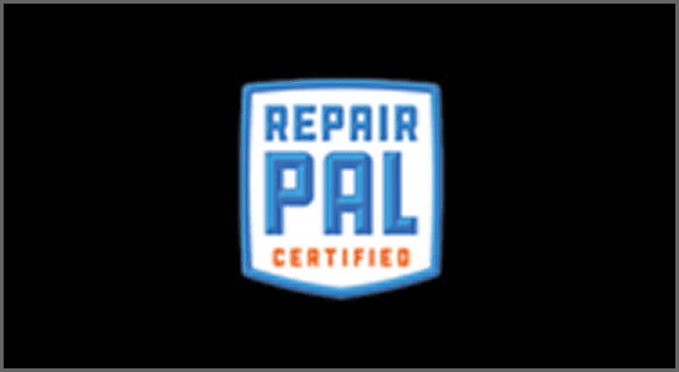 RepairPal Certified logo on black background