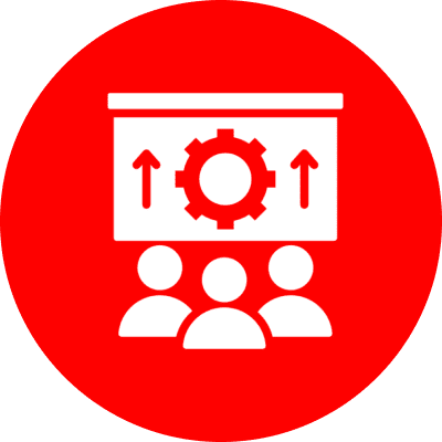 Teamwork and growth concept symbol
