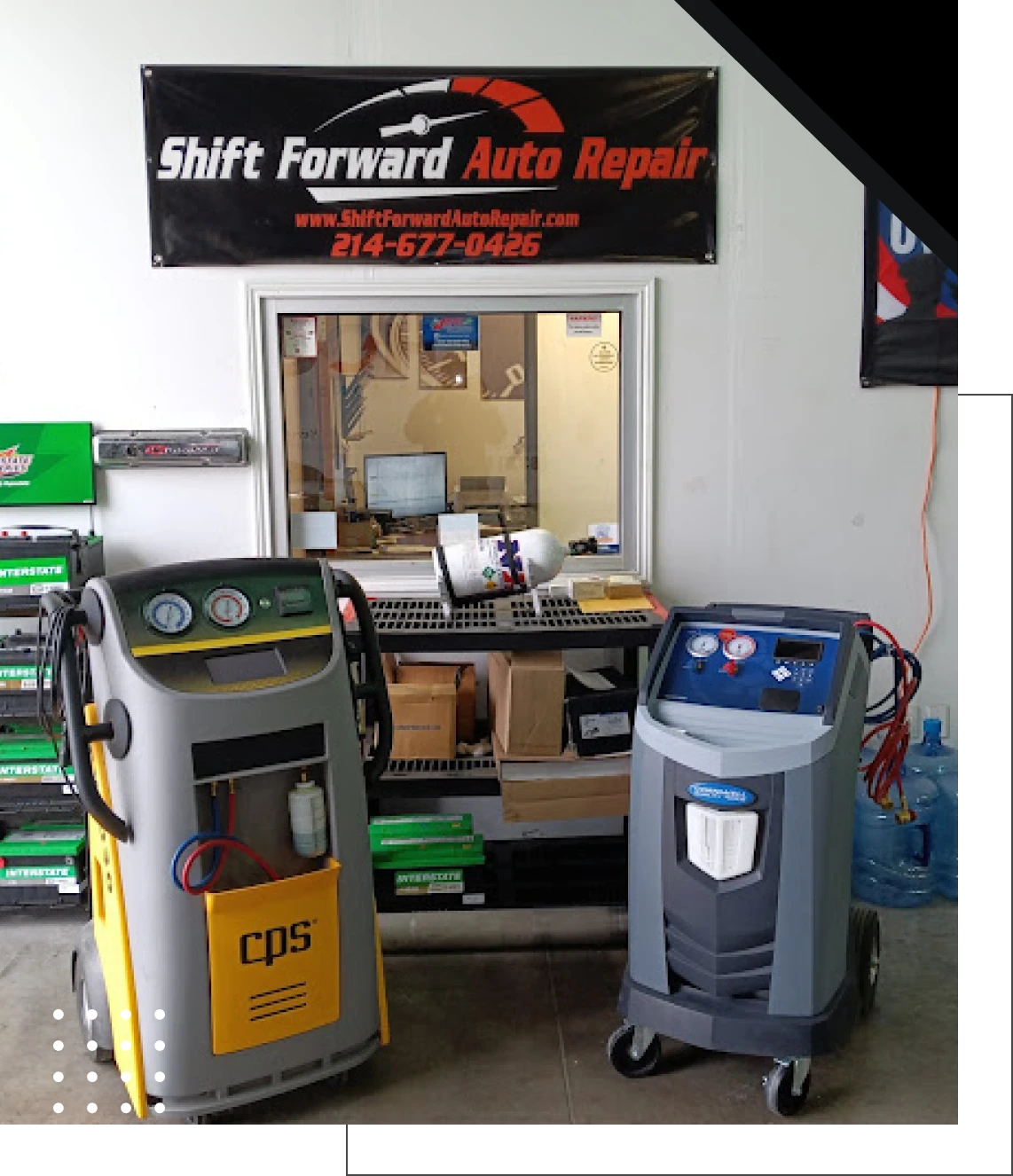 Automotive service machines and tools